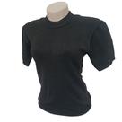 Blusa Lisa Manga Curta com Elastano
