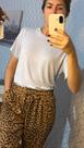 Blusa Lisa Tecido Tricot Fino Leve Caimento Manga Curta Trabalho Dia a Dia COR:TALCOTAMANHO:M Blusa Lisa Tecido Tricot Fino Leve Caimento Manga Curta Trabalho Dia a Dia COR:TALCOTAMANHO:M