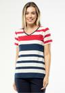 Blusa Listrada Pau a Pique