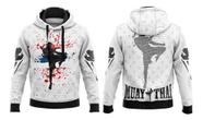 Blusa Lutador Amantes Artes Marciais Moletom Muay thai Competidor