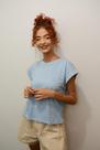 Blusa Malha Manga Muscle
