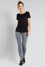 Blusa Malha Poliamida Preto Reativo