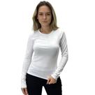 Blusa Malwee Básica Manga Longa Gola Redonda Feminina