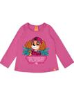 Blusa Malwee kids Infantil Menina Meia Estação-ROSA ESCURO-Tamanho 2