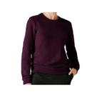 Blusa Malwee Moletom Feminina 26296 Vinho