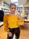 Blusa manga bufante