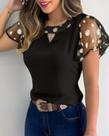 Blusa manga curta