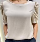 Blusa Manga Curta Bufante Blusa Manga Curta Bufante