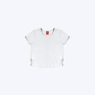 Blusa Manga Curta Cropped Corte A Laser Teen Menina Kyly 1001427 Verde Bandeira