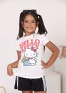 Blusa Manga curta Hello kitty Infanti 2 ao 14