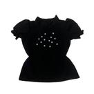 Blusa Manga Curta Infantil Camisa Mini Diva Blogueirinha