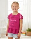 Blusa Manga Curta Infantil Flame Vanizado Nº 4 Ao 10 Linda