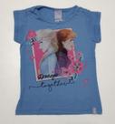 Blusa Manga Curta Infantil Menina Disney Frozen Malwee Kids