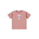 Blusa Manga Curta Lilica Ripilica Estampa Jeans Wear Rosa