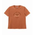 Blusa Manga Curta Malha Feminina Marialicia Ref. 183466