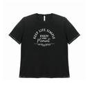 Blusa Manga Curta Malha Feminina Marialicia Ref. 183466