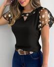 Blusa Manga de Renda Blusa Manga de Renda