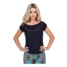 Blusa Manga Dryfit Feminina Soltinha Gola Canoa U Atacado Blusa Manga Dryfit Feminina Soltinha Gola Canoa U Atacado