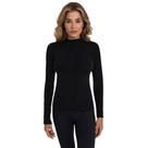 Blusa Manga Longa Com Gola Alta Lupo 451-001 Sem Costura
