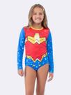 Blusa Manga Longa com Proteção UV 50+ Mulher Maravilha Blusa Manga Longa com Proteção UV 50+ Mulher Maravilha