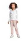 Blusa Manga Longa com Strass para Menina Quimby