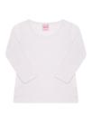 Blusa Manga Longa de Frio Básica Infantil Feminina Menina Blusa Manga Longa de Frio Básica Infantil Feminina Menina