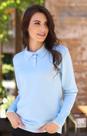 Blusa manga longa estilo camisa
