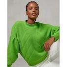 Blusa manga longa estilo moleton verde tamanho gg
