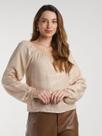 Blusa Manga Longa Feminina AREIA