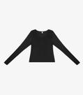 Blusa Manga Longa Feminina Decote V Rovitex Preto Blusa Manga Longa Feminina Decote V Rovitex Preto