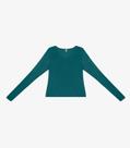 Blusa Manga Longa Feminina Decote V Rovitex Verde Blusa Manga Longa Feminina Decote V Rovitex Verde