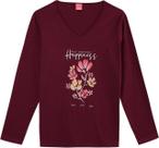 Blusa Manga Longa Feminina Malwee Wee Ref. 78648