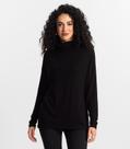 Blusa Manga Longa Feminino Rovitex Preto