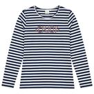 Blusa manga longa infantil feminina malwee - tamanho 18 - 100% algodao -