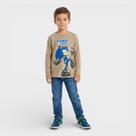 Blusa Manga Longa Infantil Menino Sonic Brandili Blusa Manga Longa Infantil Menino Sonic Brandili