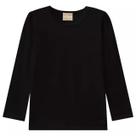 Blusa Manga Longa Infantil Milon Cor:PretoTamanho:8 Blusa Manga Longa Infantil Milon Cor:PretoTamanho:8