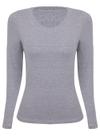 Blusa Manga Longa Lupo Loba 45138-001 Feminina Cotton Algodão T. P/GG