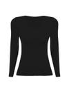 Blusa Manga Longa Lupo Loba 45184-001 Sem Costura Decote Redondo Microfibra T. M/G