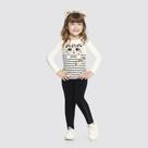 Blusa Manga Longa Malha Cotton Soft Off Wite ALK Ref:.62604