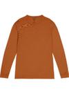 Blusa Manga Longa Malwee 1000006658 Masculina Punhos Algodão T. P/XGG