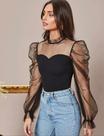 Blusa manga longa