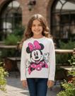 Blusa Manga Longa Minnie Mickey Voando Animê