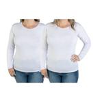 Blusa Manga Longa ONG Kit com 2 peças ML01