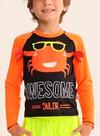 Blusa Manga Longa Pingo de Alegria 111321P Infantil Proteção UV50+ Estampada Microfibra T. 04/10 Blusa Manga Longa Pingo de Alegria 111321P Infantil Proteção UV50+ Estampada Microfibra T. 04/10