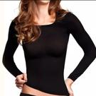 Blusa Manga Longa Segunda Pele térmica peluciada Linha Noite Feminina - Preto - Tamanho unico Blusa Manga Longa Segunda Pele térmica peluciada Linha Noite Feminina - Preto - Tamanho unico