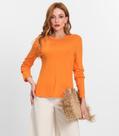 Blusa Manga Longa Select Laranja