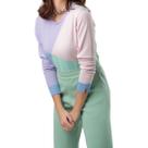 Blusa Manga Longa Tricot Color Das Gurias