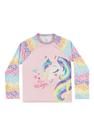 Blusa Manga Longa Unicórnio Magic Infantil Elian