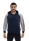 Blusa Masc. Moletom Canguru Yacht Master - Marinho