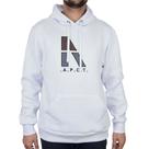 Blusa Masculina Applicato Moletom Branco - APT3417
